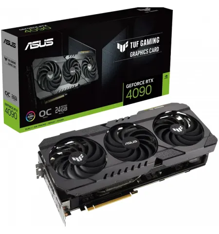 Видеокарта ASUS TUF-RTX4090-O24G-OG-GAMING, 24 ГБ GDDR6X 138бит (TUF-RTX4090-O24G-OG-GAMING)