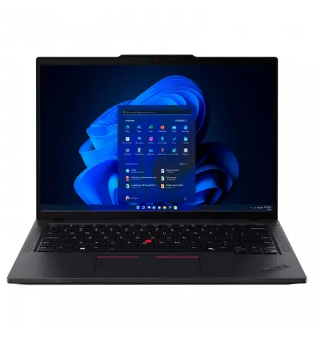 Ноутбук для бизнеса 14" Lenovo ThinkPad T14 Gen 5, Чёрный, Intel Core Ultra 5 125U, 16Гб/512Гб, Без ОС