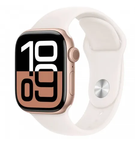 Умные часы Apple Watch Series 10, 42мм, Light Blush