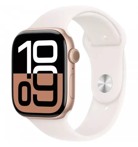 Умные часы Apple Watch Series 10, 42мм, Light Blush