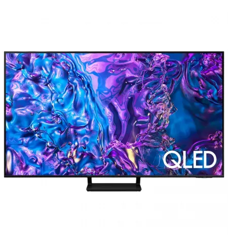 75" QLED SMART Телевизор Samsung QE75Q70DAUXUA, 3840x2160 4K UHD, Tizen, Чёрный