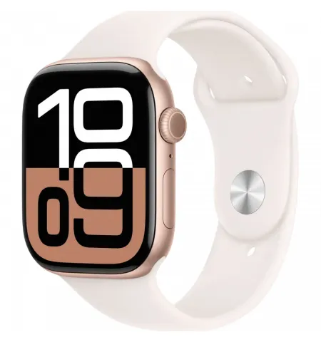 Умные часы Apple Watch Series 10, 46мм, Light Blush