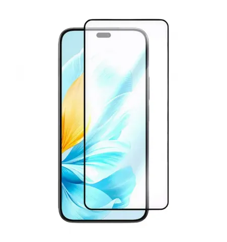 Защитное стекло Xcover Honor 200 Lite - Full Glue Premium, Чёрный