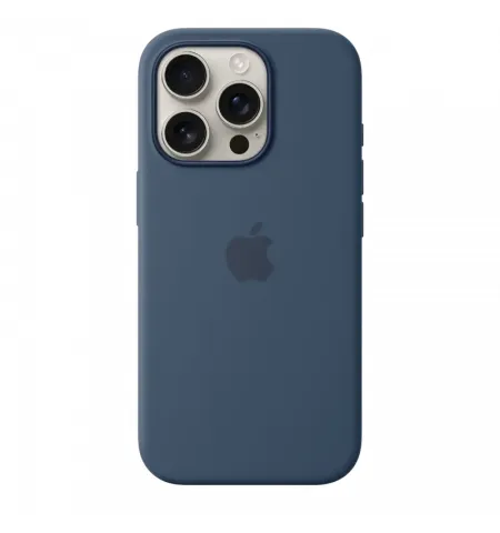 Чехол Apple iPhone 16 Pro Silicone Case with MagSafe, Denim