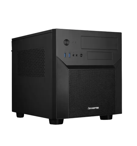 Компьютерный корпус Chieftec Pro Cube, Micro-ATX, Без блока питания, Чёрный