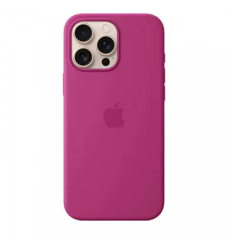 Чехол Apple iPhone 16 Pro Max Silicone Case with MagSafe, Фуксия