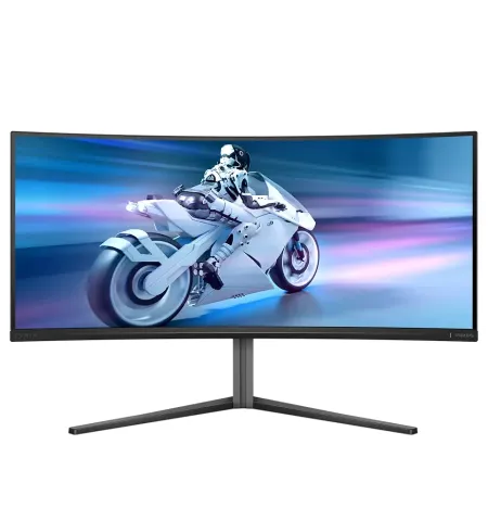 34" Игровой монитор Philips 34M2C6500, QD OLED 3440x1440 WQHD, Чёрный