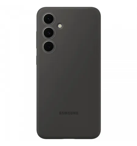 Чехол Samsung Silicone Cover Galaxy S24 FE, Чёрный