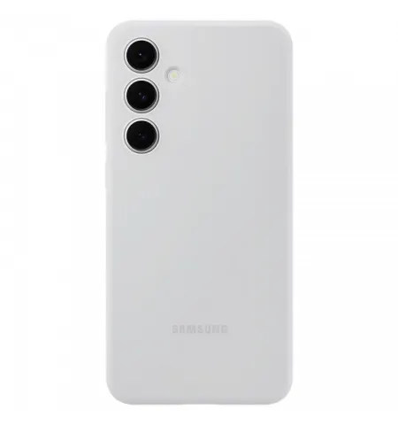 Чехол Samsung Silicone Cover Galaxy S24 FE, Серый