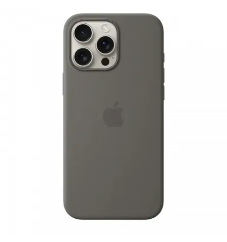 Чехол Apple iPhone 16 Pro Max Silicone Case with MagSafe, Stone Gray