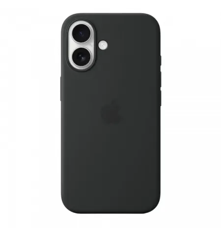 Чехол Apple iPhone16 Silicone Case with MagSafe, Чёрный