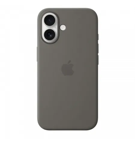 Чехол Apple iPhone16 Silicone Case with MagSafe, Stone Gray