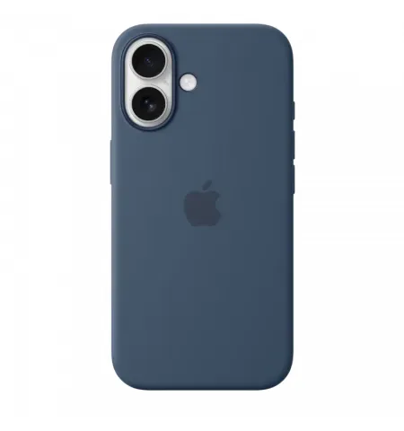 Чехол Apple iPhone16 Silicone Case with MagSafe, Denim