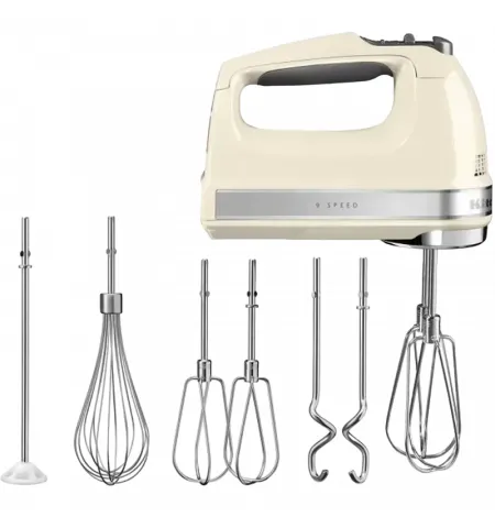 Миксер ручной KitchenAid 5KHM9212EAC, Кремовый