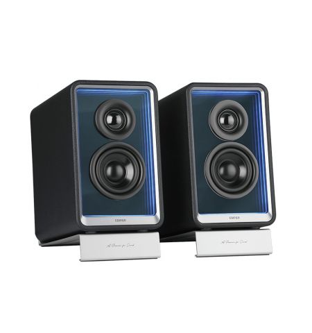 Настольный активный монитор с зарядным устройством GaN Edifier QR65 black / 70W / Bluetooth 5.3