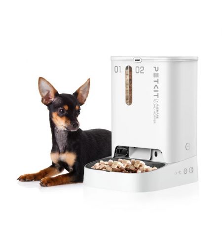 Автоматическая кормушка c видео камерой Petkit YumShare Dual-hopper/ Wi-Fi and Bluetooth/ 5L