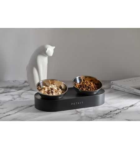 Регулируемая металлическая двойная миска для кормления Petkit Fresh Nan