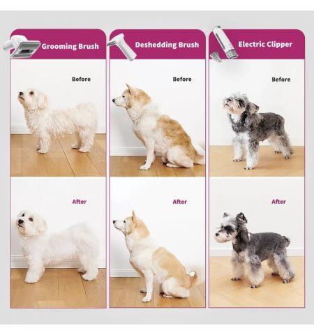 Груминг набор для стрижки кошек и собак 5 в 1Petkit FurWaker