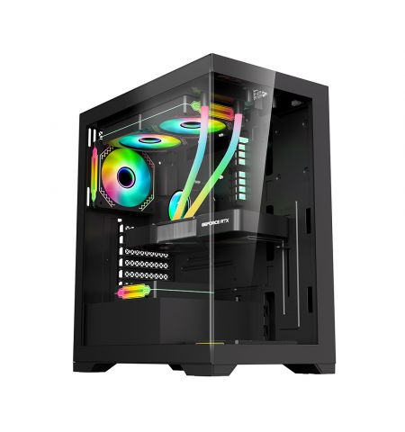 Компьютер ATOL PC1083MP - Gamer #5 v1.1/ Intel Core i3-12100/ 16GB/ 512GB SSD + 1TB/ RTX3050/ Black