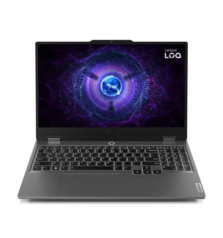 Ноутбук 15.6” Lenovo LOQ 15IAX9/ Intel Core i5-12450HX / 16GB / 512GB SSD / RTX 4060 / Luna Grey