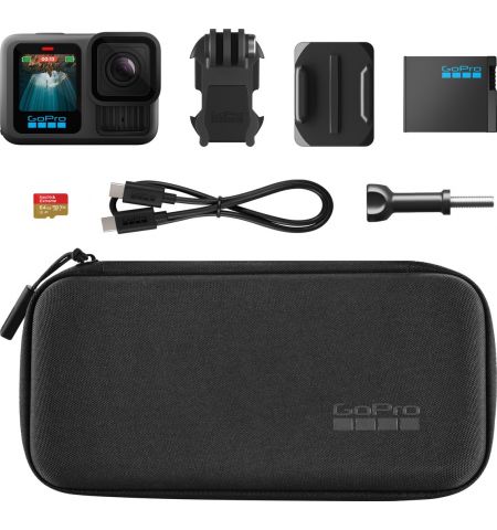 Экшн камера GoPro HERO 13 Black + 64Gb SD card [CHDSB-131-RT]