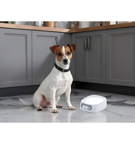 Чаша со встроенными весами Easy Pet IMPCBA110 / 0.6 L / LCD display / White