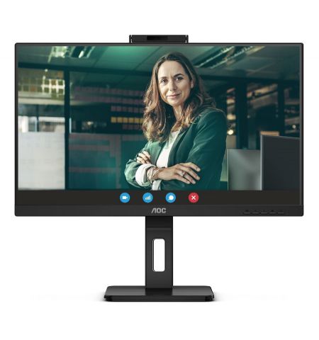 23.8” Монитор AOC 24P3QW Video Conferencing / 4ms / Black