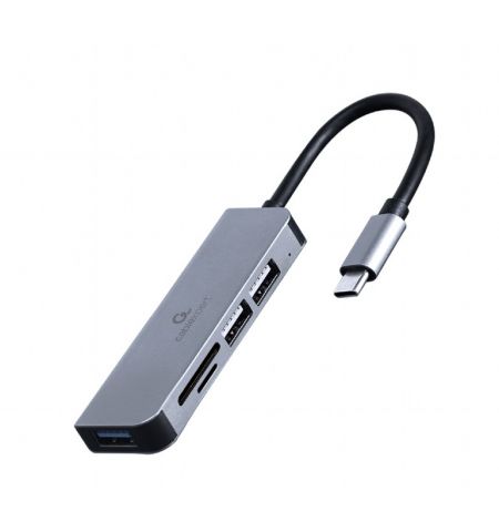 USB Hub Gembird UHB-CM-CRU3P1U2P2-01, USB Type-C 3-port USB hub (USB3.1 + USB 2.0)