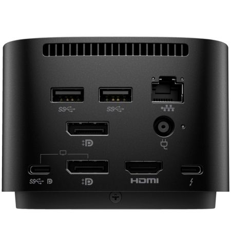 HP Thunderbolt Dock 120W G4- Universal docking with 1 x USB-C 3.2 G2 (Data Only), 4 x USB-A 3.2 G1, 2 x DP, 1 x RJ45, 1 x HDMI, 1 x TB4, 1 x USB-C DP alt mode port, support up to four 4K Displays, Up to 100W power, 0.76 kg.