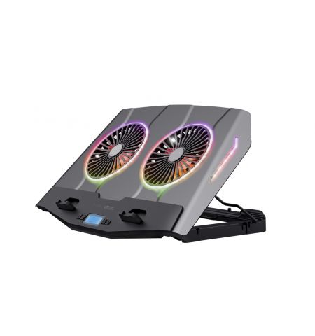 Охлаждающая подставка для ноутбука с разноцветной подсветкой Trust Gaming GXT 1127 YOOZY