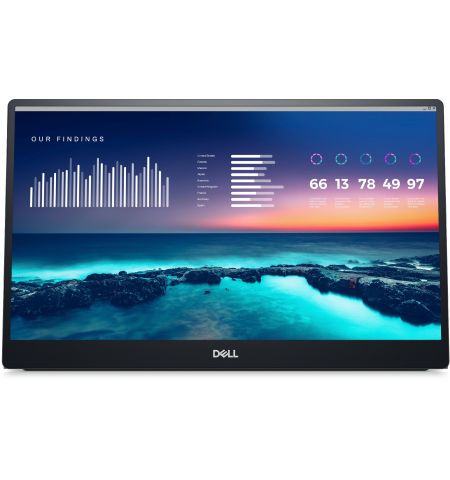 14.0” Портативный Монитор DELL P1424H / 6ms / FHD / Black