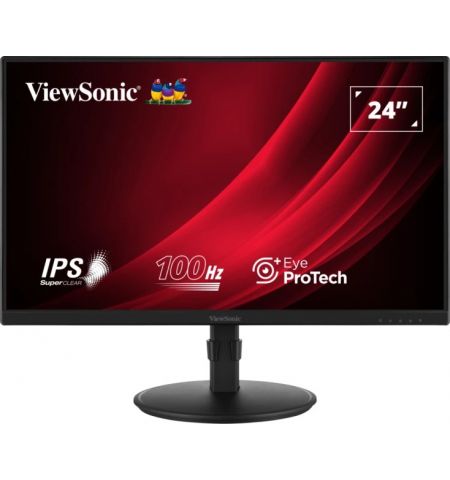 23.8” Монитор VIEWSONIC VA2408-HDJ/ 1ms/ 100 Hz/ Black