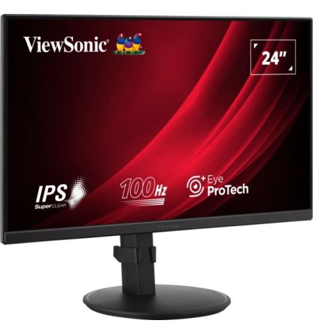 23.8” Монитор VIEWSONIC VA2408-HDJ/ 1ms/ 100 Hz/ Black