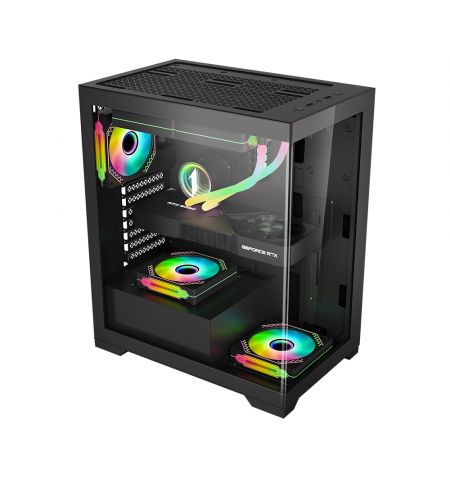 Calculator ATOL PC1079MP - Gaming A-RGB#2.4.3/ AMD Ryzen 7 3700X/ 16GB/ 512GB SSD + 1TB/ GTX1660Ti/ Black
