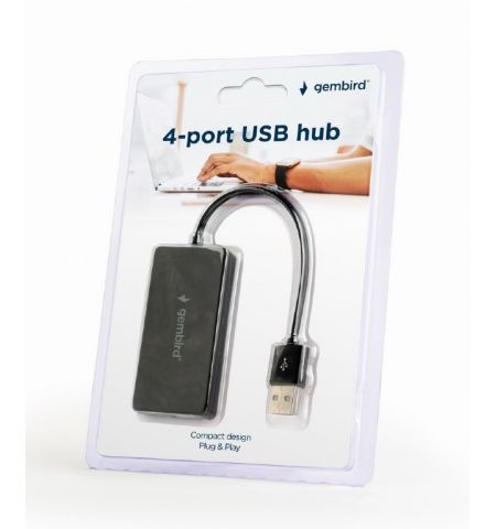 USB Hub Gembird UHB-U2P4-04/ 4 x USB 2.0