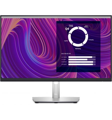 23.8” Monitor DELL P2423D / 5ms / 2K / Black/Silver