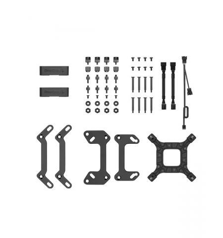 Кулер DEEPCOOL LT520 / Universal / 240W / fans: 500~2250pm, pump: 2400rpm / 17.6~32.9 dBA / 85.85CFM / Black