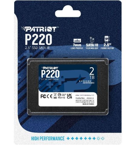 2,5” SSD Patriot P220 2.0TB