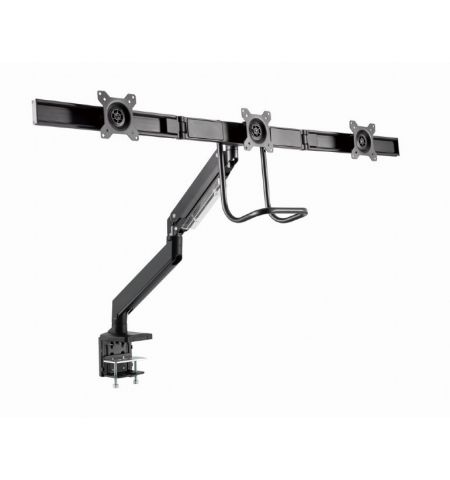 Регулируемый настольный кронштейн на 3 монитора 13”-27”, Gembird MA-DA3-03