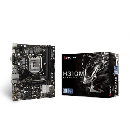 Материнская плата BIOSTAR H310MHP 3.0 / Socket 1151 / H310 / DDR4 / mATX