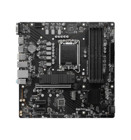 Материнская плата MSI PRO B760M-P DDR4 / 1700 / B760 / DDR4 / mATX Материнская плата MSI PRO B760M-P DDR4 / 1700 / B760 / DDR4 / mATX