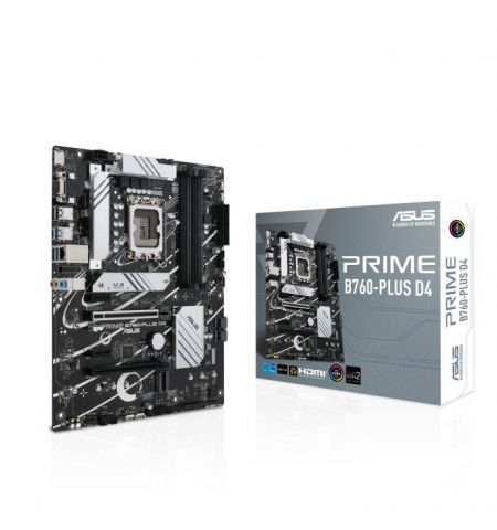 Материнская плата ASUS PRIME B760-PLUS D4 / 1700 / B760 / DDR4 / ATX