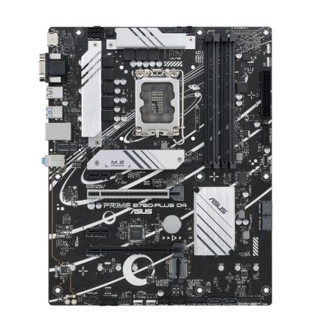 Материнская плата ASUS PRIME B760-PLUS D4 / 1700 / B760 / DDR4 / ATX Материнская плата ASUS PRIME B760-PLUS D4 / 1700 / B760 / DDR4 / ATX