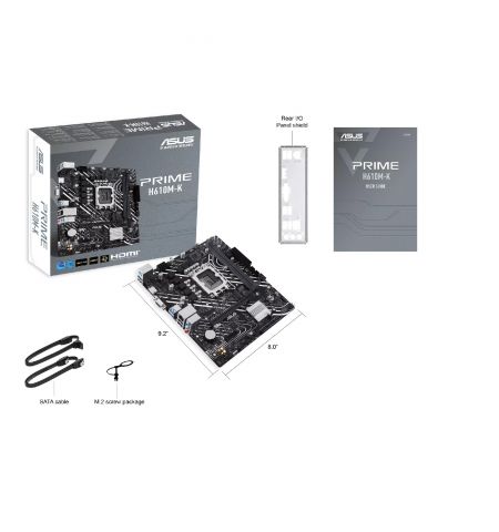Материнская плата ASUS PRIME H610M-K / 1700 / H610 / DDR5 / mATX Материнская плата ASUS PRIME H610M-K / 1700 / H610 / DDR5 / mATX
