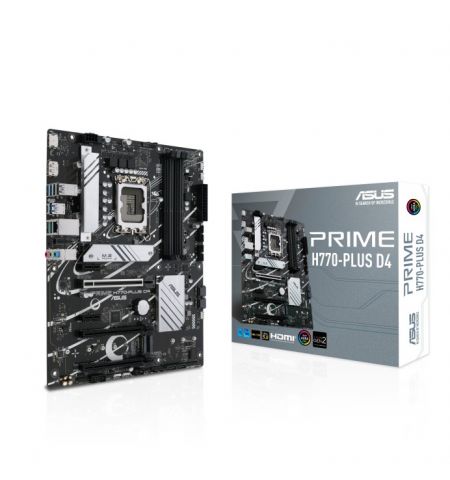 Материнская плата ASUS PRIME H770-PLUS D4 / 1700 / H770 / DDR4 / ATX