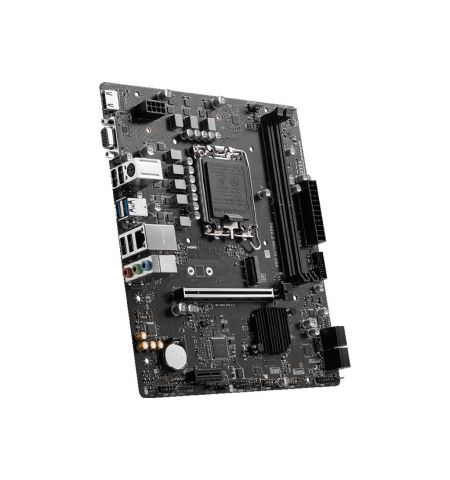 Материнская плата MSI PRO H610M-E DDR4 / 1700 / H610 / DDR4 / mATX Материнская плата MSI PRO H610M-E DDR4 / 1700 / H610 / DDR4 / mATX