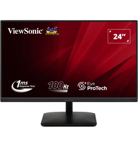 23.8” Монитор VIEWSONIC VA2408-MHDB / 1ms / 100 Hz / Black