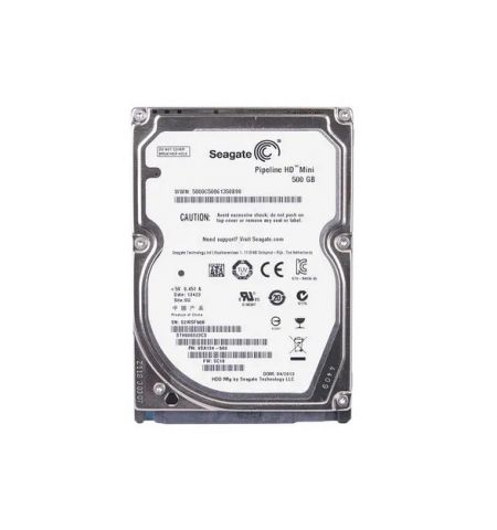 2.5” HDD 500GB Seagate Pipeline HD Mini ST9500323CS, 5400rpm, 8MB, 9.5mm, SATAII, NP