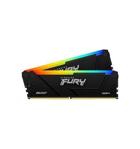 Оперативная память Kingston FURY® Beast DDR4 RGB 2666 МТ/с 16ГБ (Kit of 2*8GB)