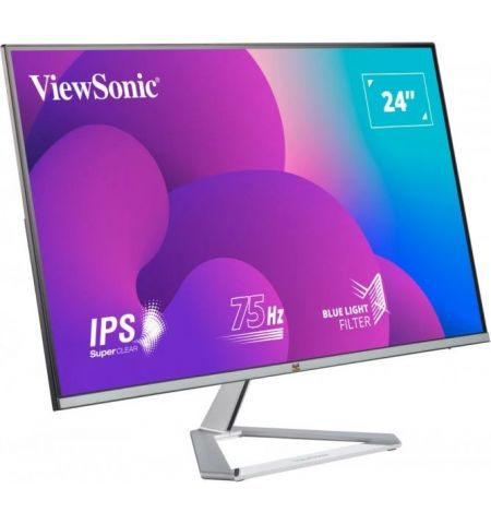 23.8” Монитор VIEWSONIC VX2476-SMH / 4ms / Silver/Black